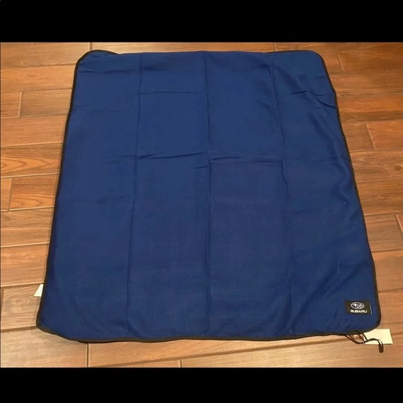 Subaru Blanket Car Blue New - Picture 6 of 6